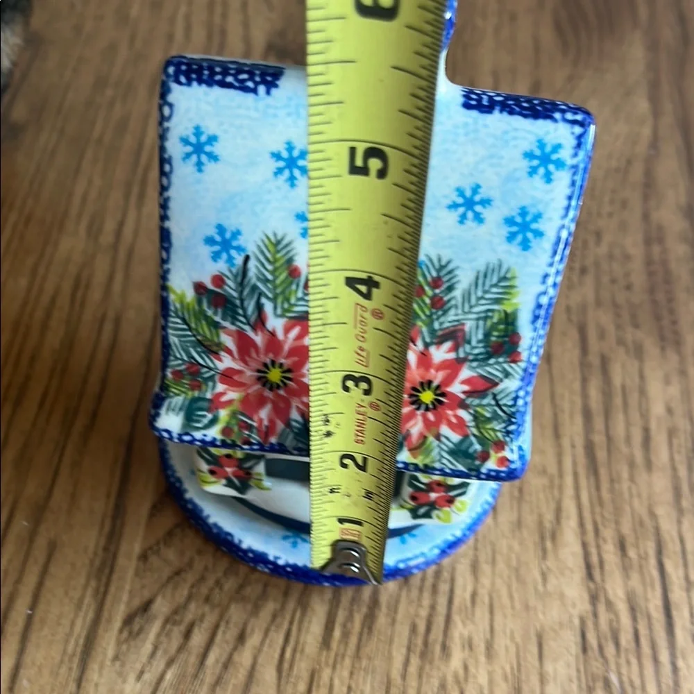 Polish pottery Ceramic House for votive candle - Picture 8 of 8